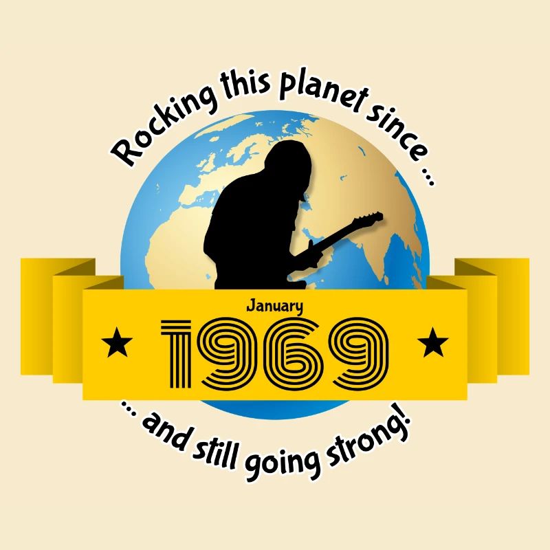 55. Geburtstag Rocking this planet since 01/1969