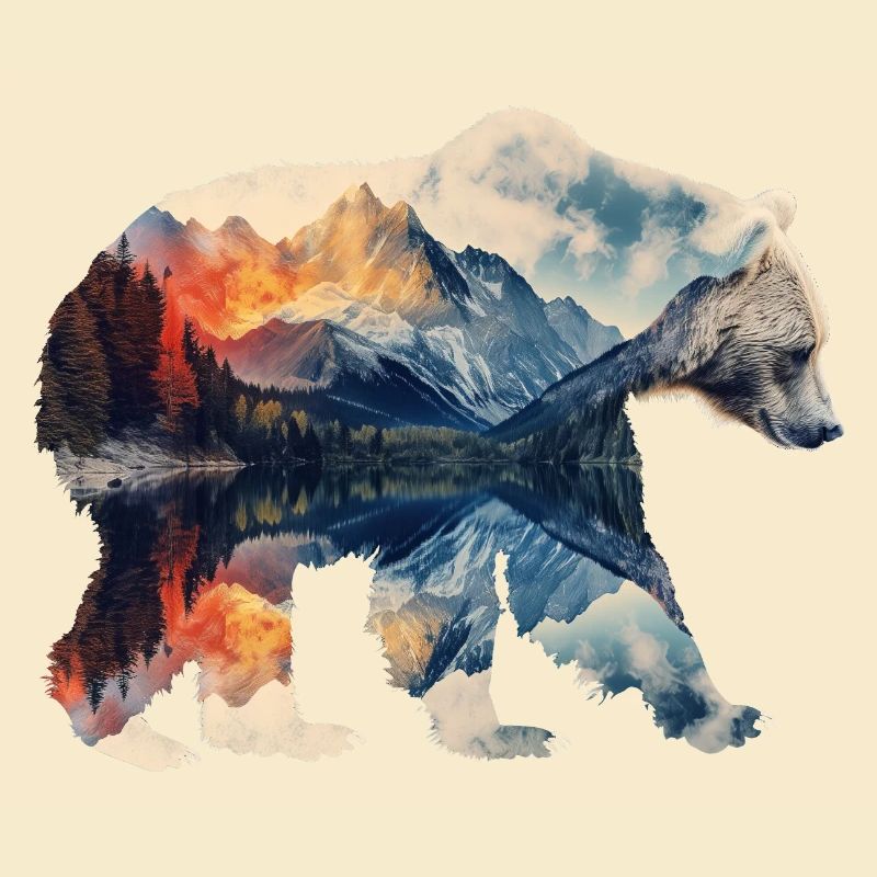 Ours à double exposition