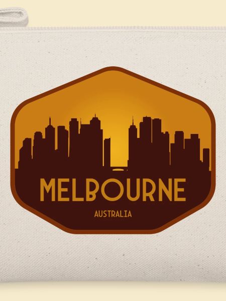 Melbourne Skyline Abzeichen