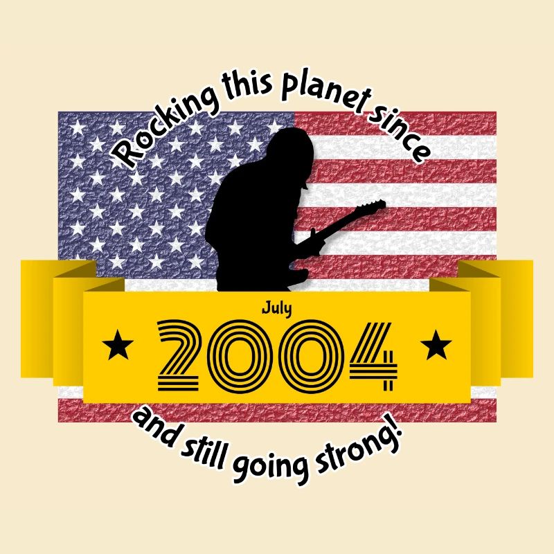 20. Geburtstag Rocking this planet since 07/2004