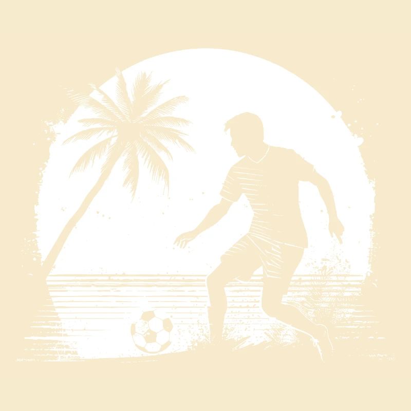 Fußball Junge Zeichnung