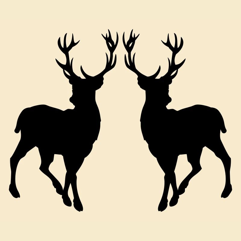 Deer Silhouette 02