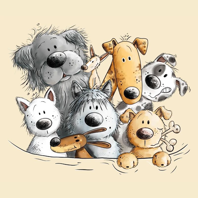 Pack chien caca de chien