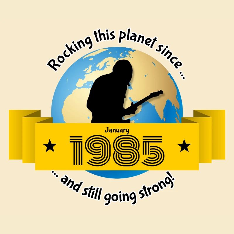 40. Geburtstag Rocking this planet since 01/1985