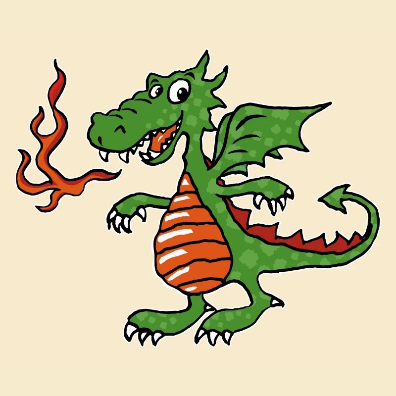 Petit dragon de feu
