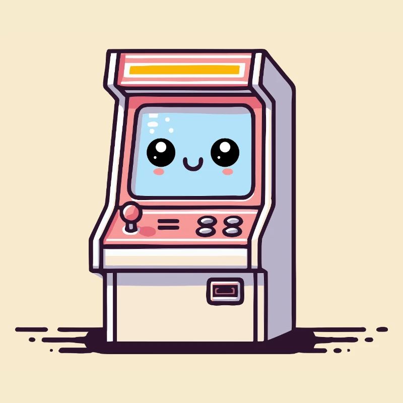 Borne d’arcade heureuse