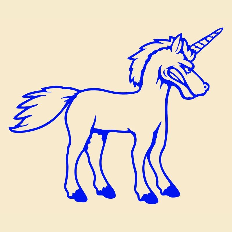 Unicorn Evil Angry Attack Teeth Grinding Sour
