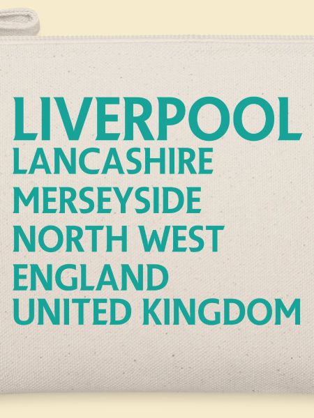 Liverpool – England Textdesign