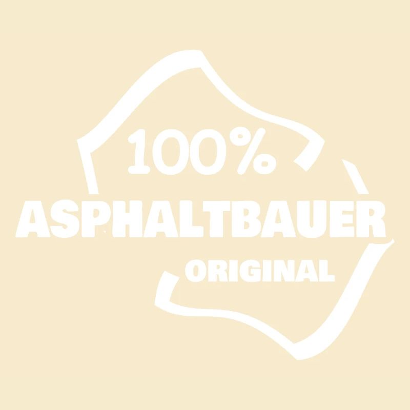 Arbeit Asphaltbauer