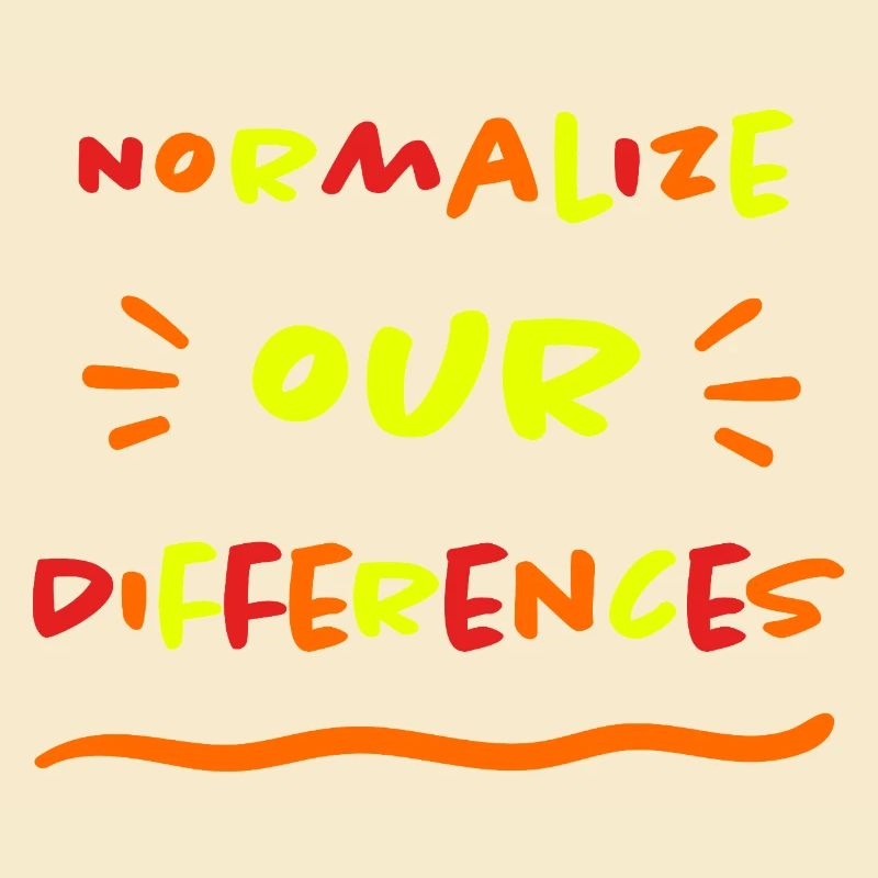 Normalize our Differences - Inklusion - neon