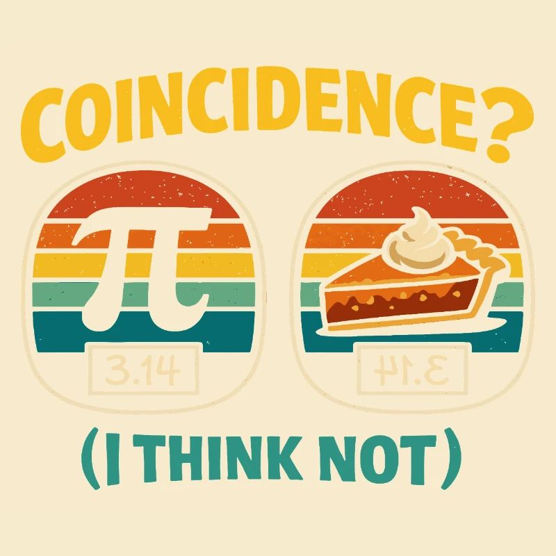 La coïncidence du tag pi ne pense pas la conception de Mathe