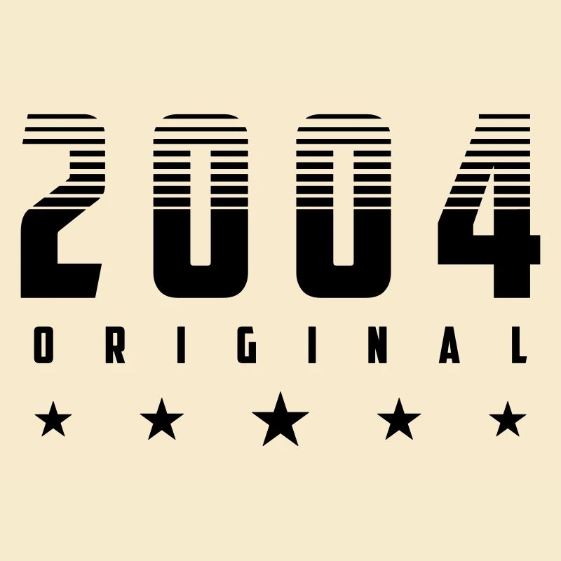 Original 2004 Année de naissance | Couleur modifiable