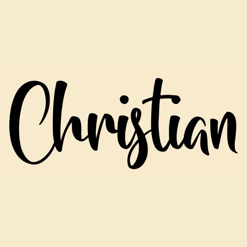 First name Christian