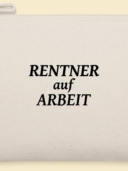 Rentner auf Arbeit
