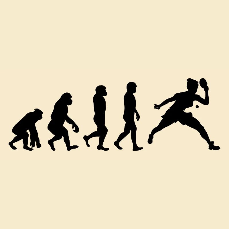 Ping Pong Table Tennis Paddle Player Evolution