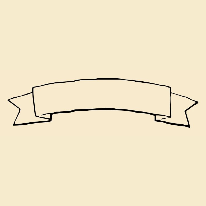 Decorative Banner, Text Frame Title/Heading