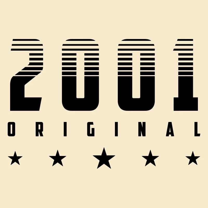 Original 2001 Année de naissance | Couleur modifiable