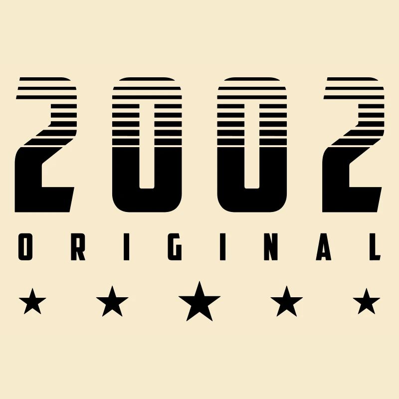 Original 2002 Année de naissance | Couleur modifiable