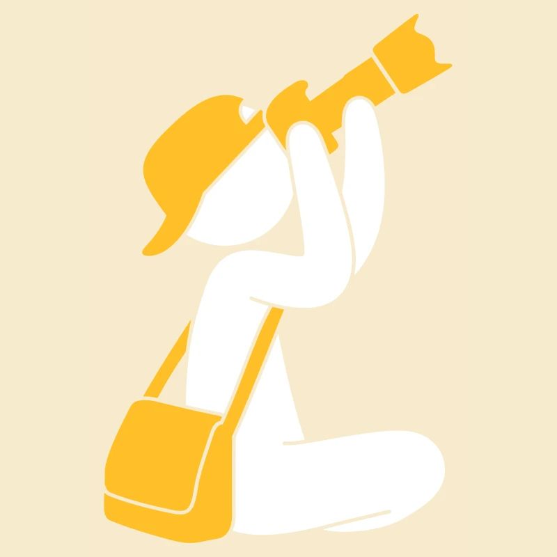 Fotograf mit Kamera