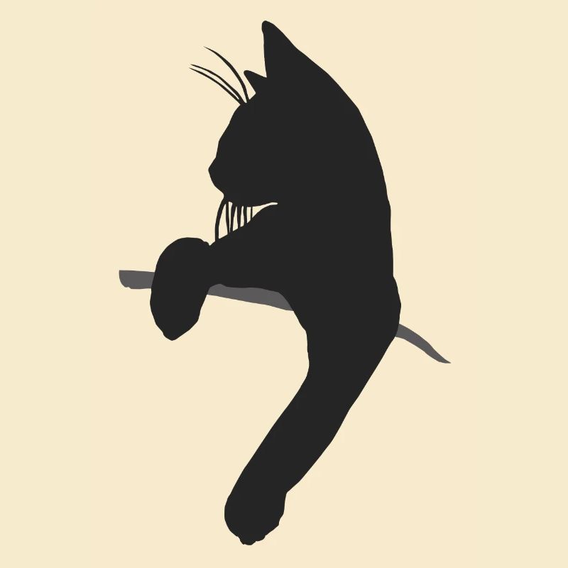 Witzige Katze in Tasche
