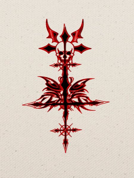 Nice Gothic Tribal Design