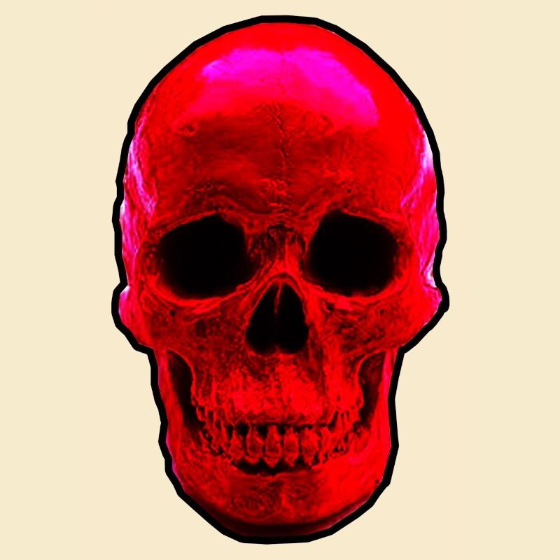 Skull red