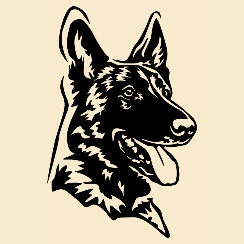 Malinois Kopf