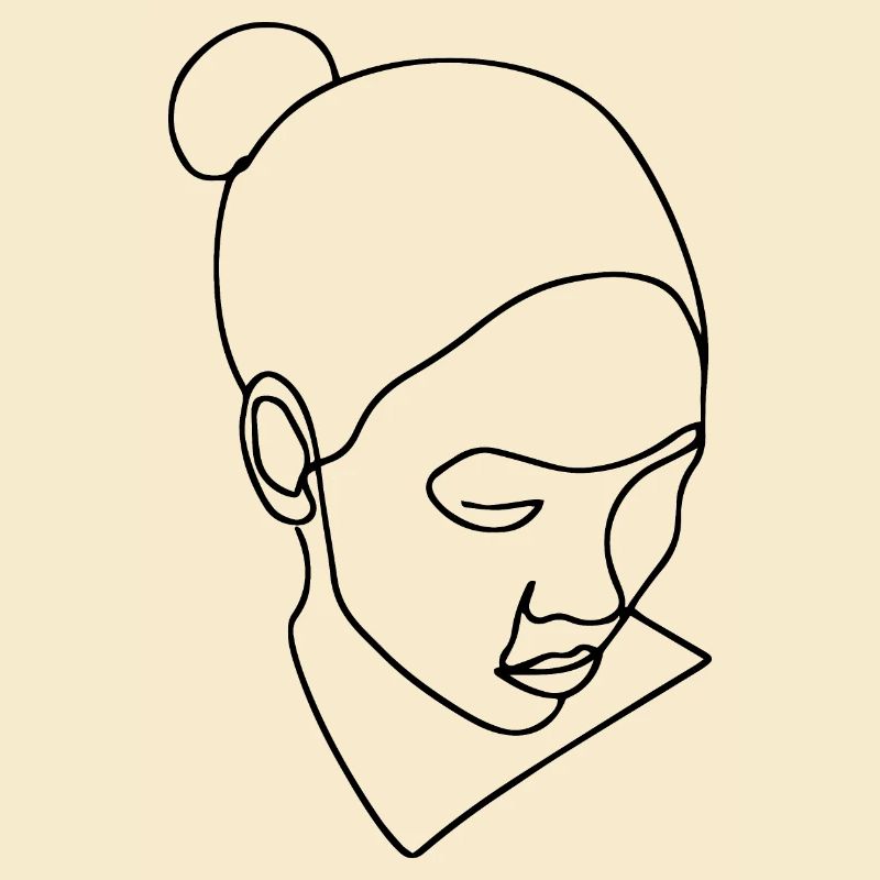 Frauen Line Art