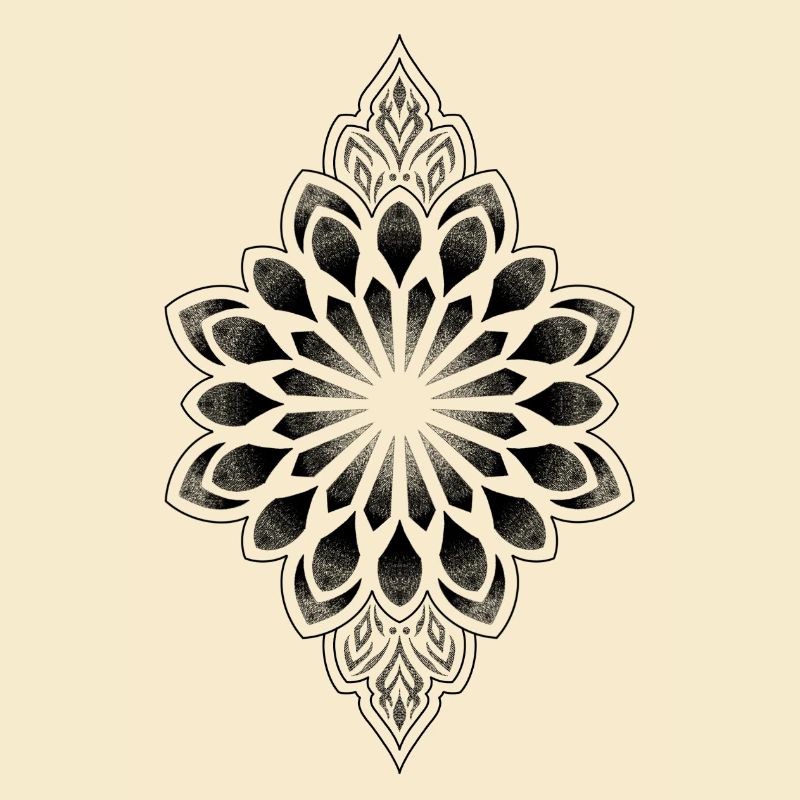 Dekoratives Mandala