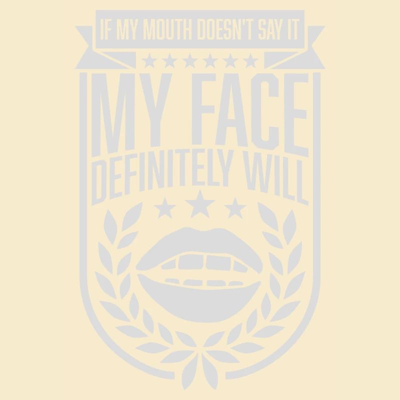 Mon visage le fera certainement