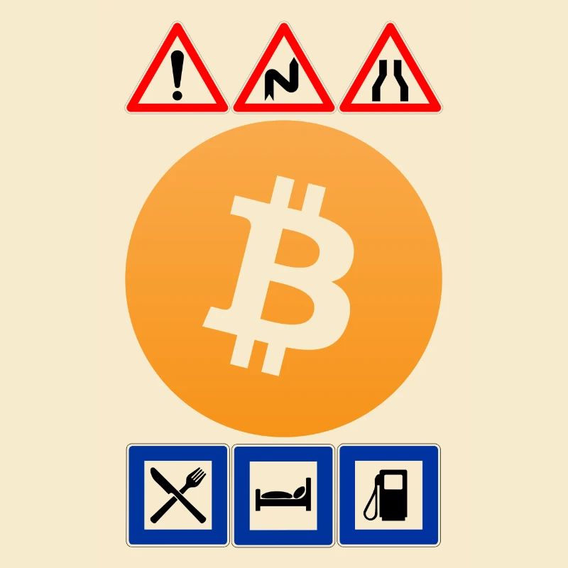 funny bitcoin signs
