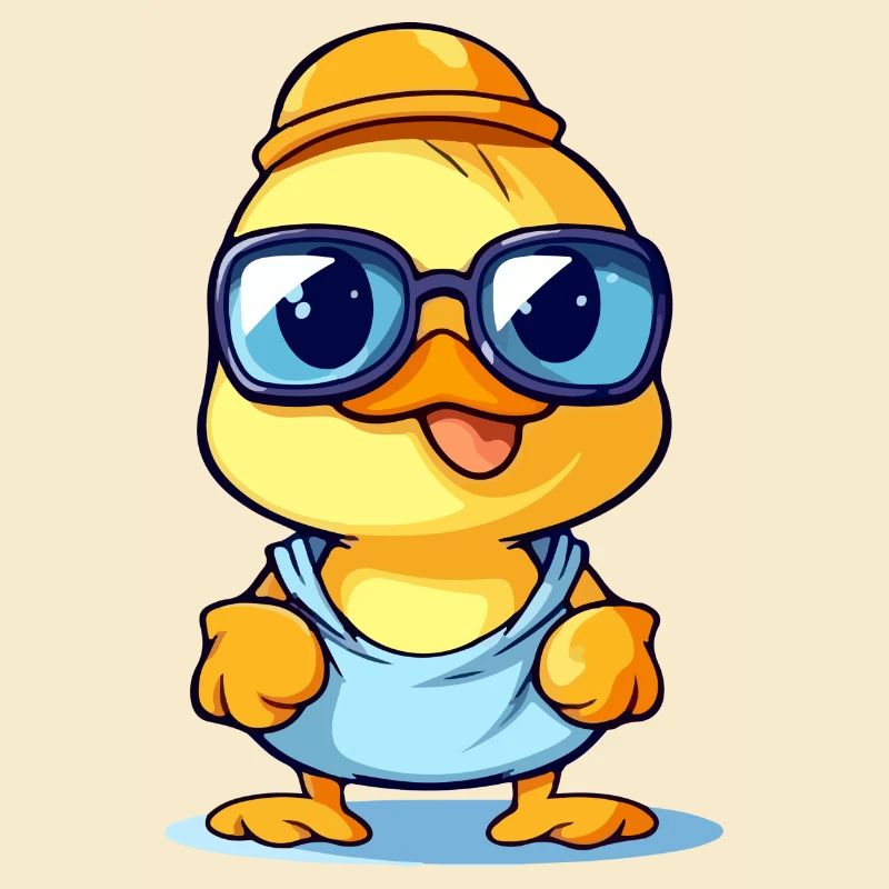 Clark le bébé canard