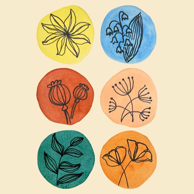 bunte Blumen Muttertags Geschenk Floristin Flora