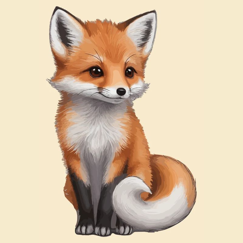 Mignon Red Fox Fox Forest Animal