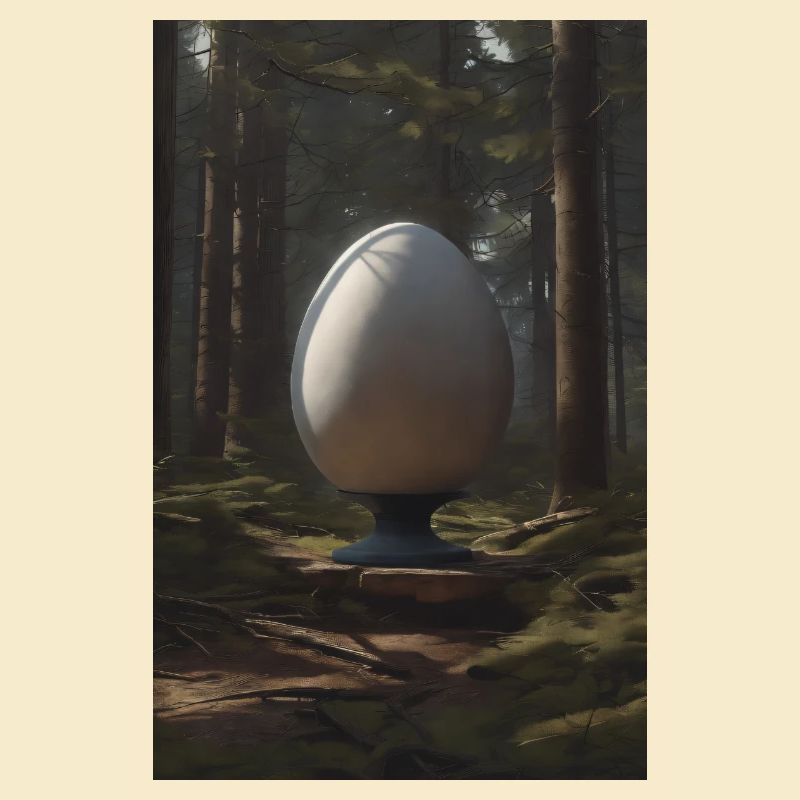 Das Ei im Wald Eins