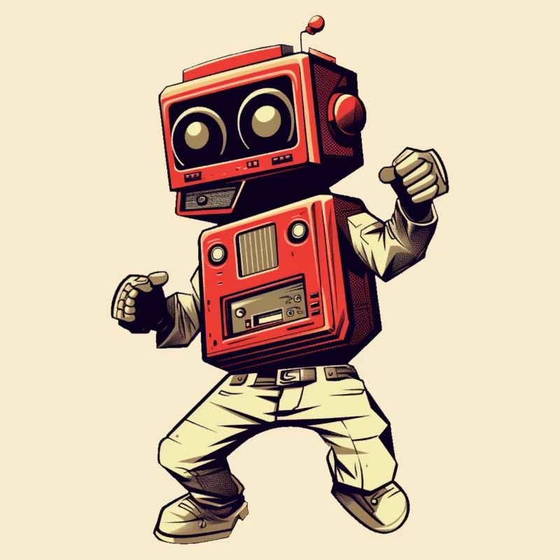 Dancing Robot Man