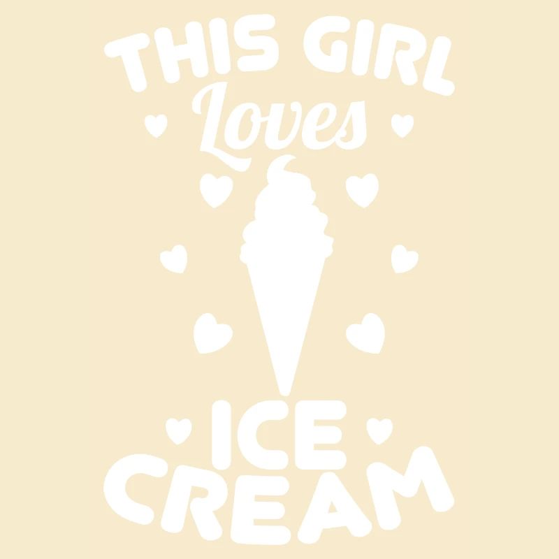 Eiscreme Mädchen