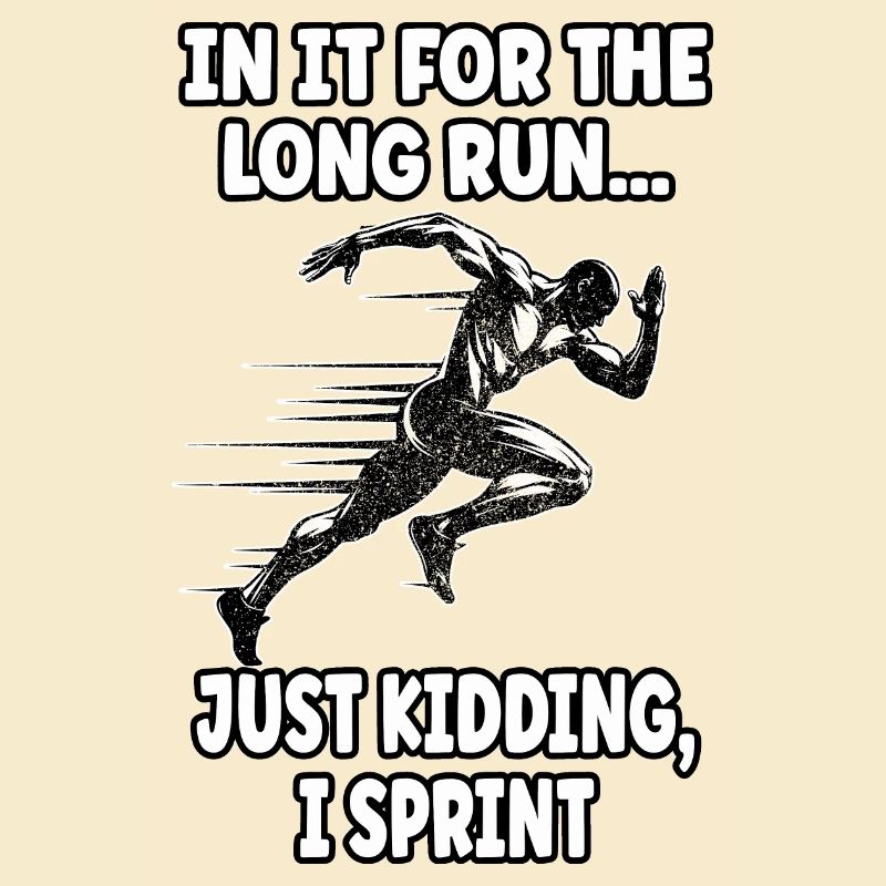 Bahnläufer Sprinter Sprint 100m Sprinter