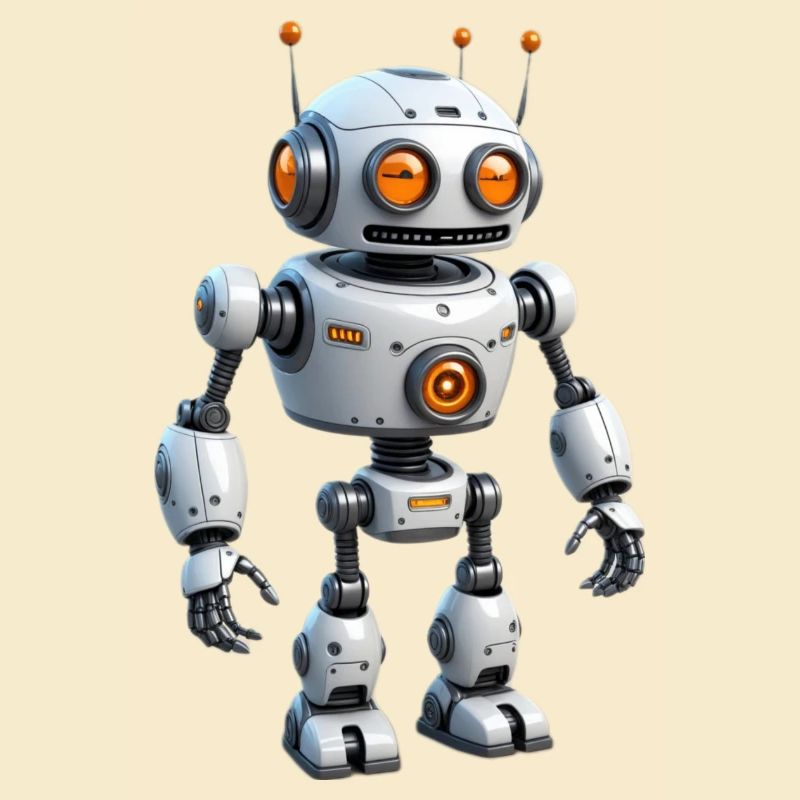 Cartoon Roboter