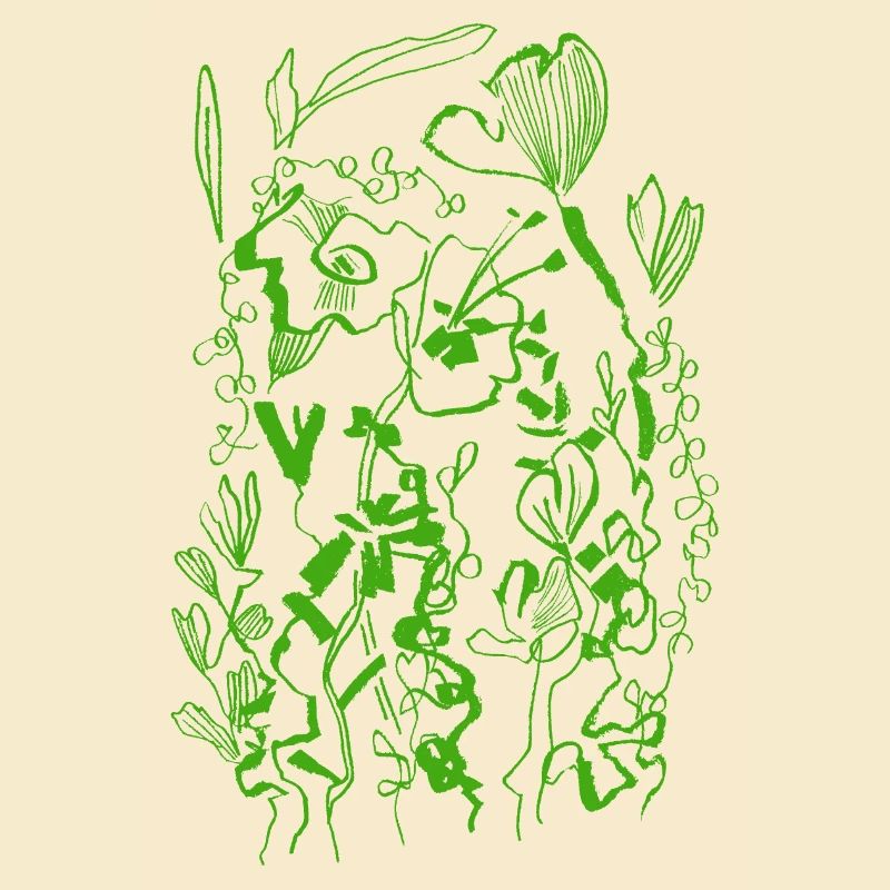 FLEURS VERTES