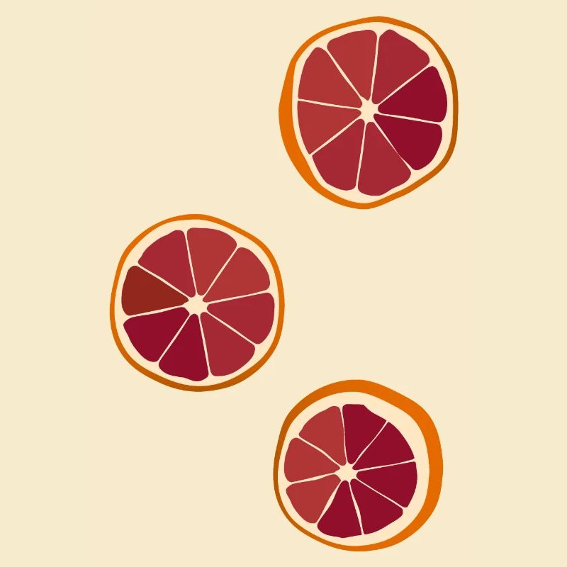 Blood Oranges Fall Decoration Gift