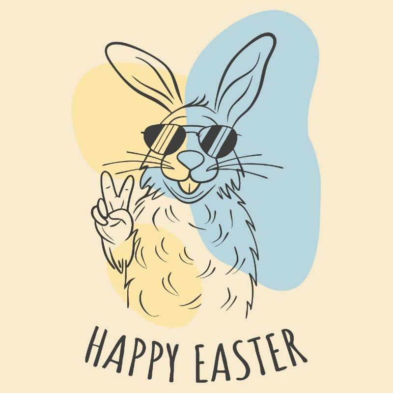 Happy Easter - Easter Bunny - Easter Egg - Gift