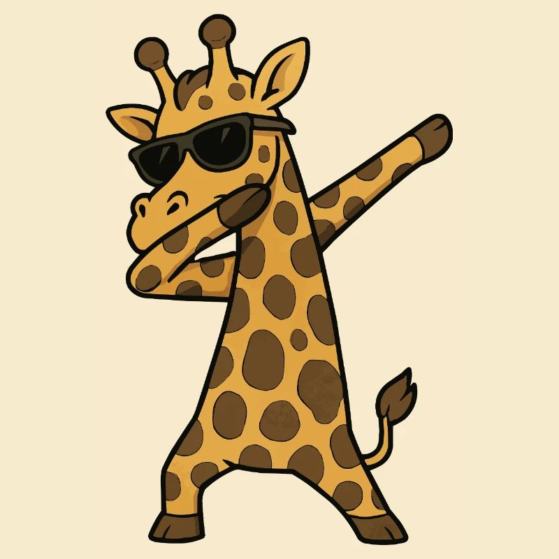 giraffe dabbing