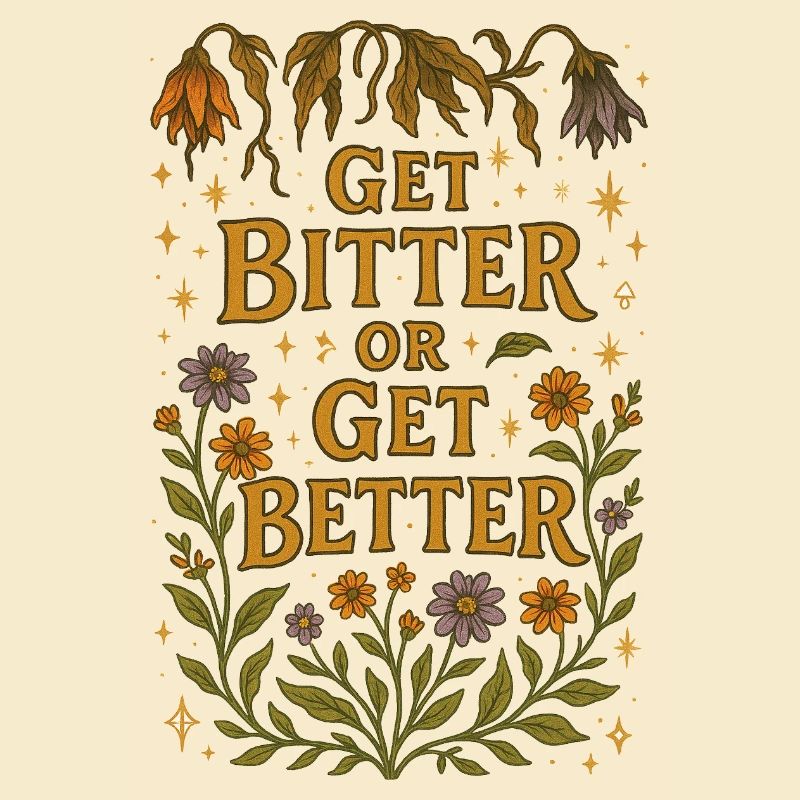 Get Bitter or get Better