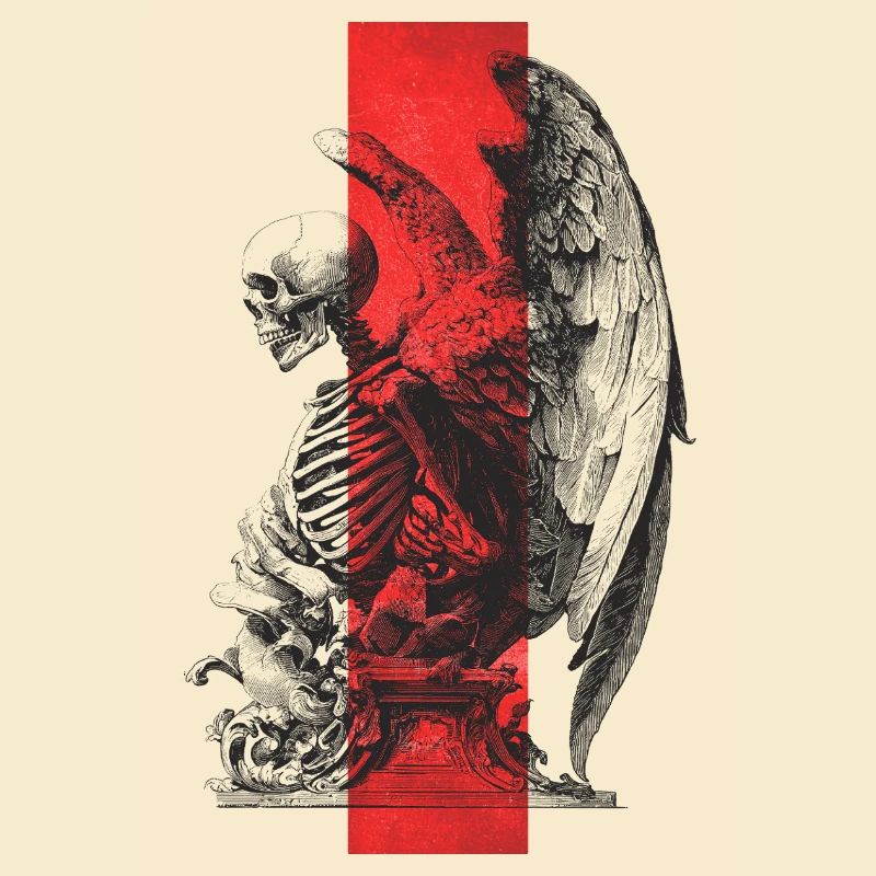Skeleton Statue