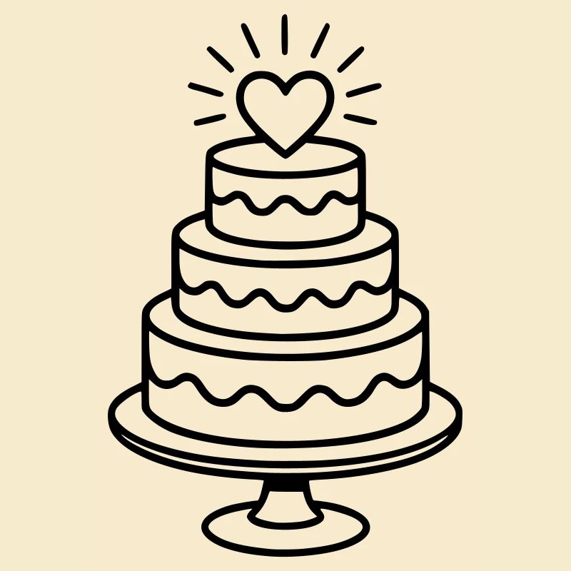 Mariage - Pièce montée