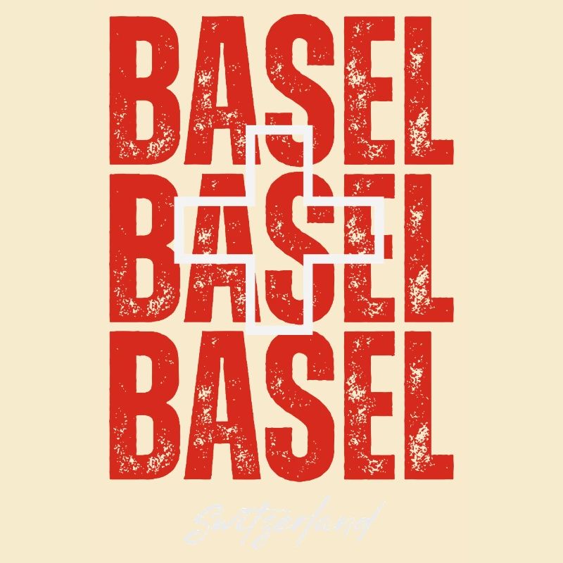 Basel Schweiz, ein Souvenir von Basel