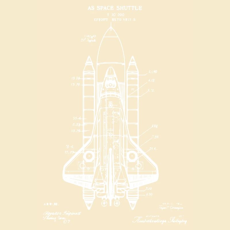 Space Shuttle Blueprint