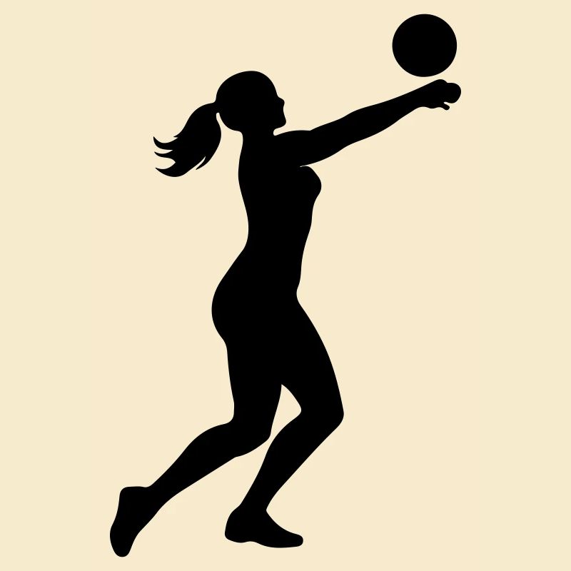 Volleyball Silhouette
