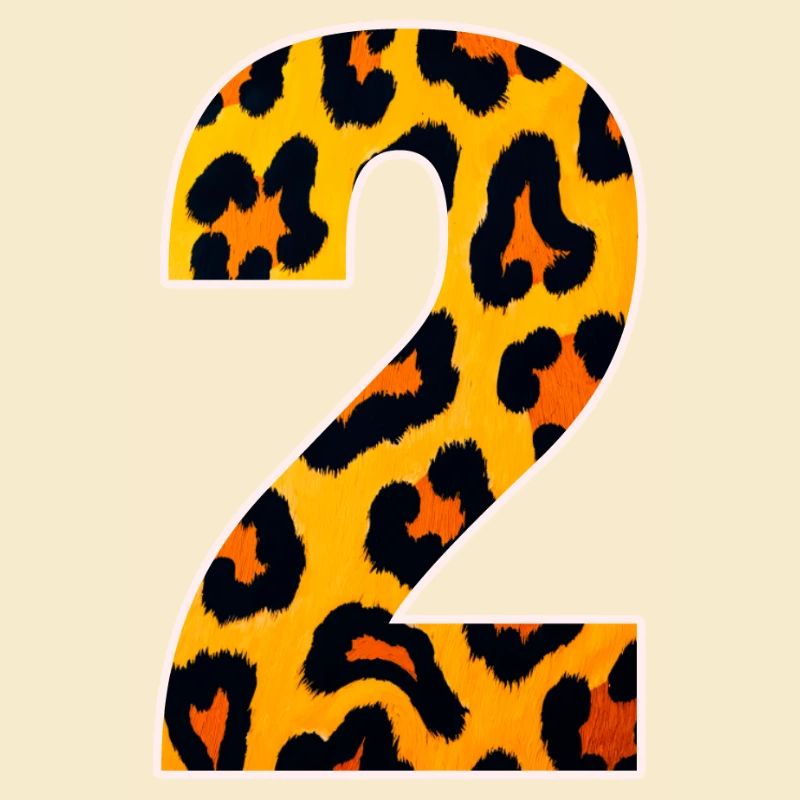 Leopard Neon Animal Print